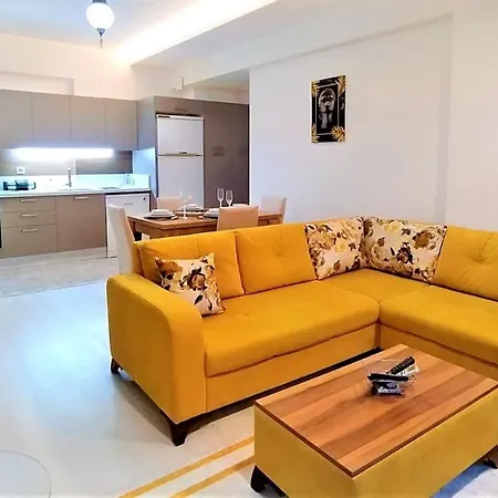 Central Flat With Shared Pool In Kepez * Antalya
